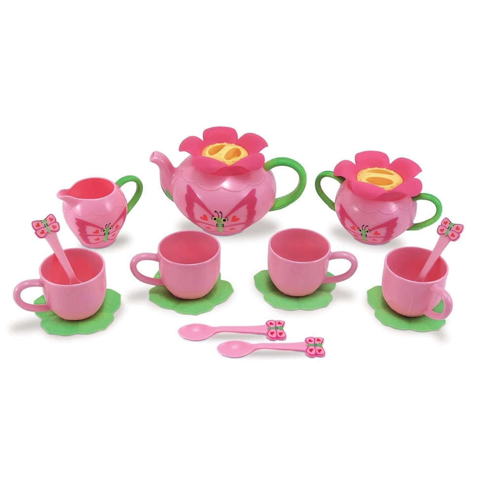 Melissa & Doug Bella Butterfly Tea Set